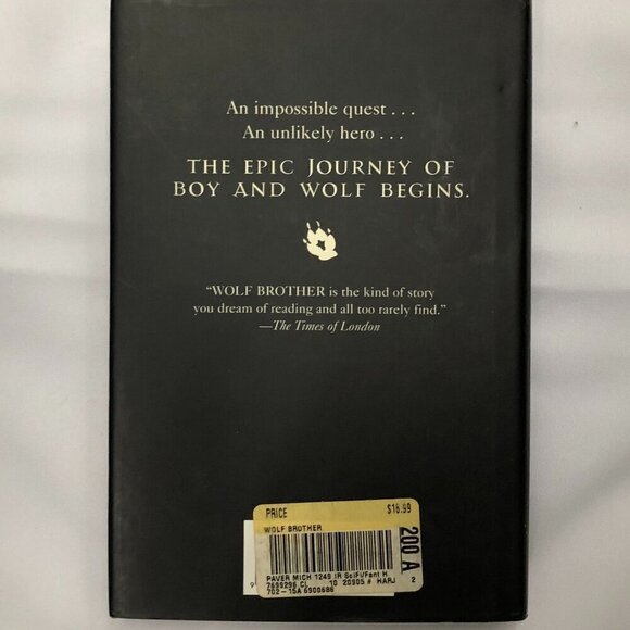 Chronicles of Ancient Darkness #1: Wolf Brother By Michelle Paver Hardcover EUC - Picture 3 of 3